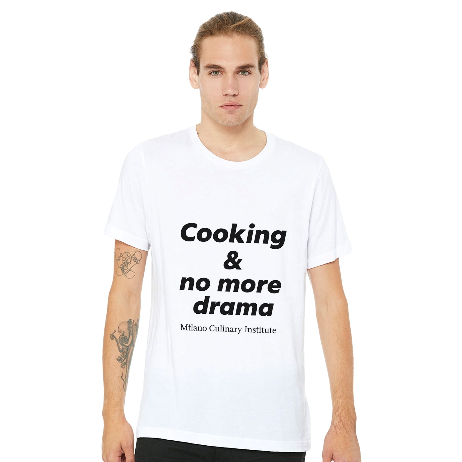 Cooking no more drama casual male Milano Culinary Institute - men's Italian kitchen apparel6
