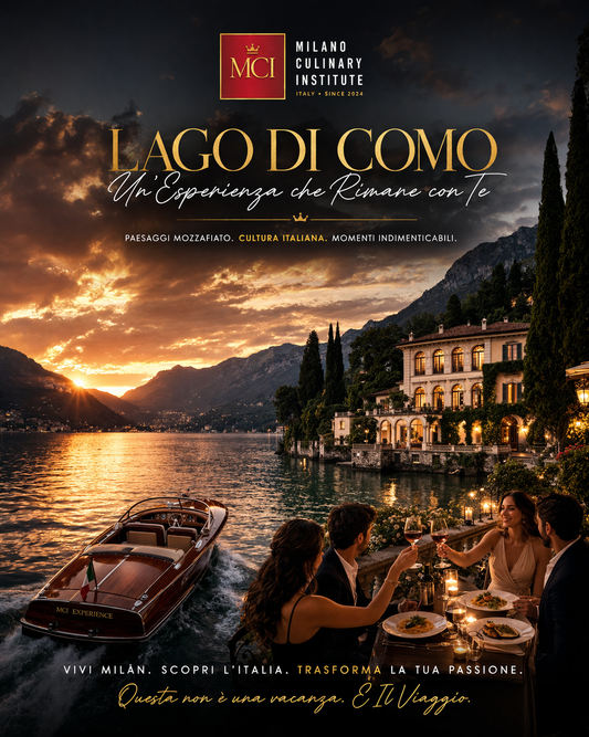 Il Viaggio — Retreat Premium All-Inclusive 7 Días · Hotel + Lago di Como + Vino · Milán, Italia | MCI